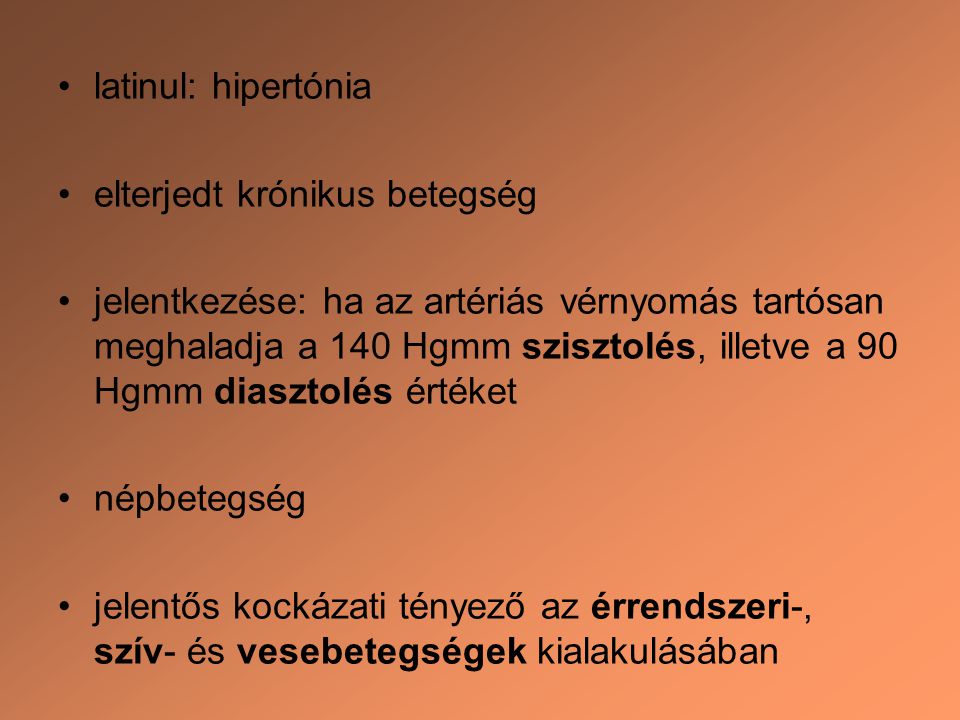 stádiumú hipertónia típusok)